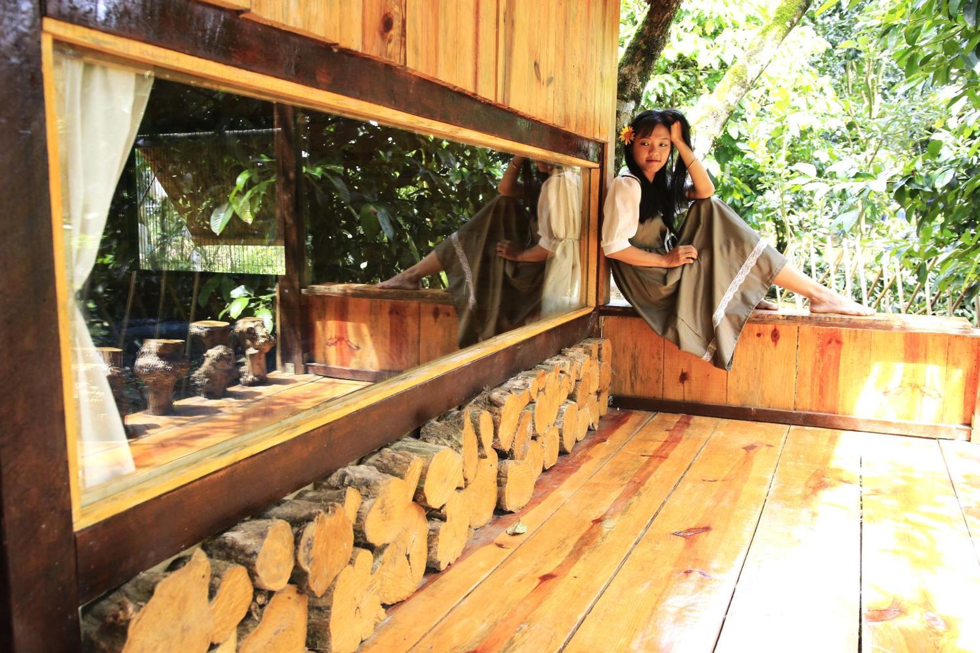 Homestay Vuon Trai Cay Nhiet Doi Vo Uu Garden เบ๋าลอก ภายนอก รูปภาพ