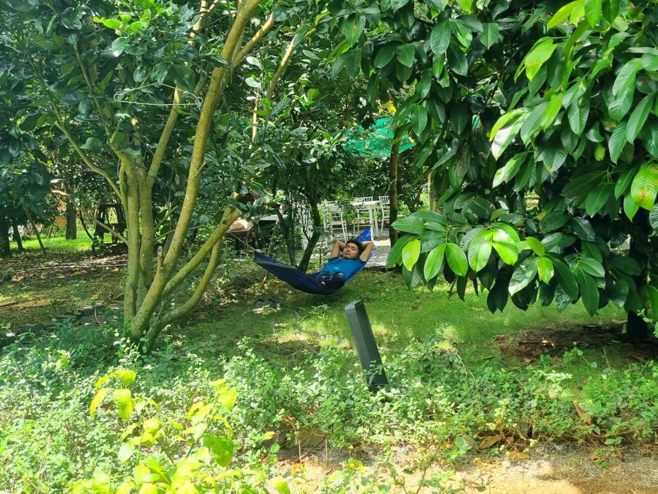 Homestay Vuon Trai Cay Nhiet Doi Vo Uu Garden เบ๋าลอก ภายนอก รูปภาพ