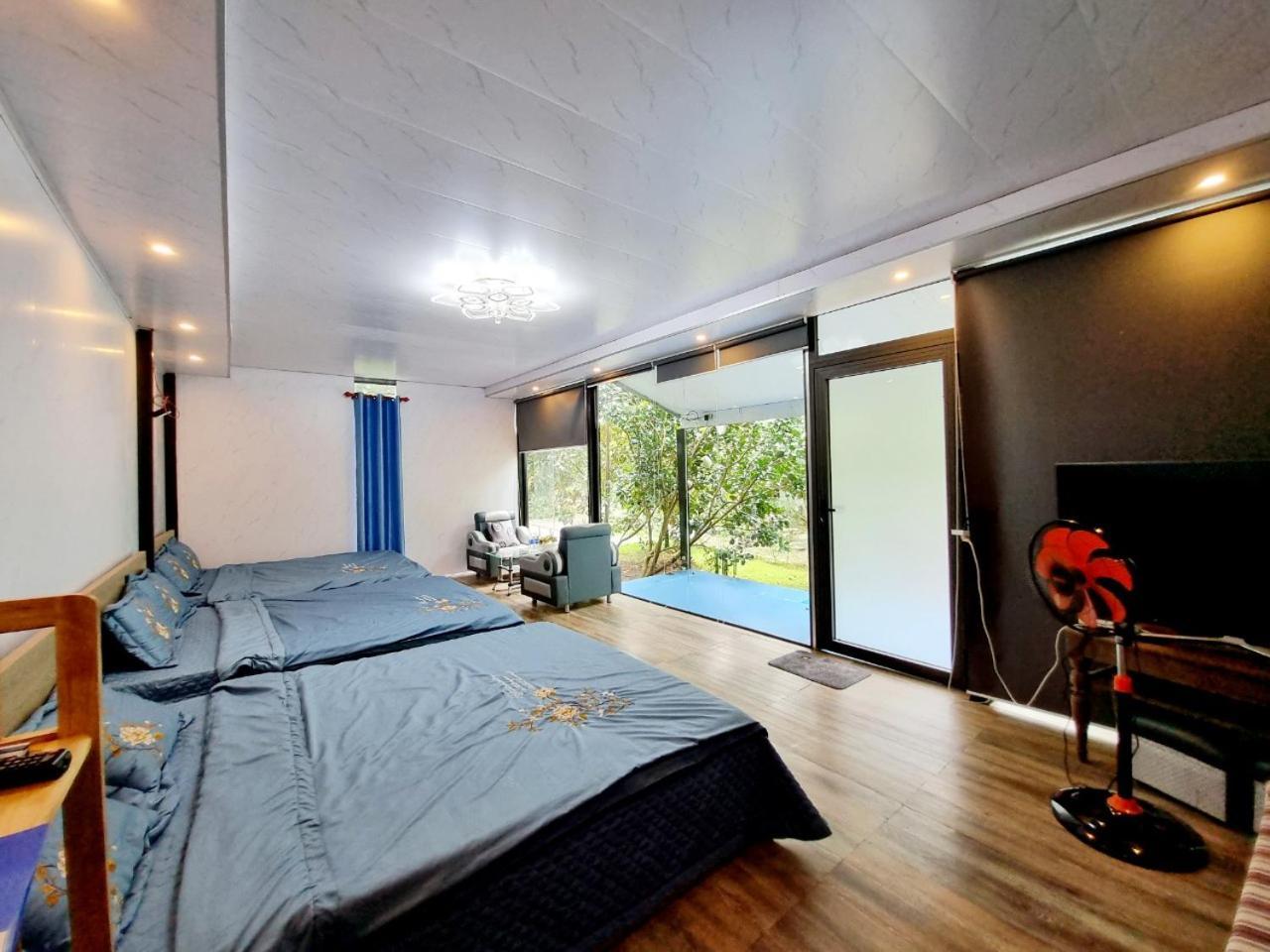 Homestay Vuon Trai Cay Nhiet Doi Vo Uu Garden เบ๋าลอก ภายนอก รูปภาพ