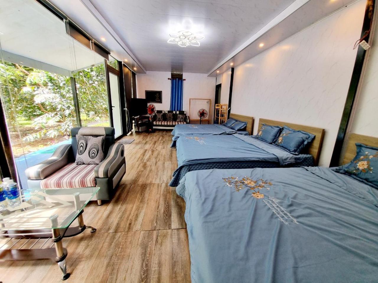 Homestay Vuon Trai Cay Nhiet Doi Vo Uu Garden เบ๋าลอก ภายนอก รูปภาพ